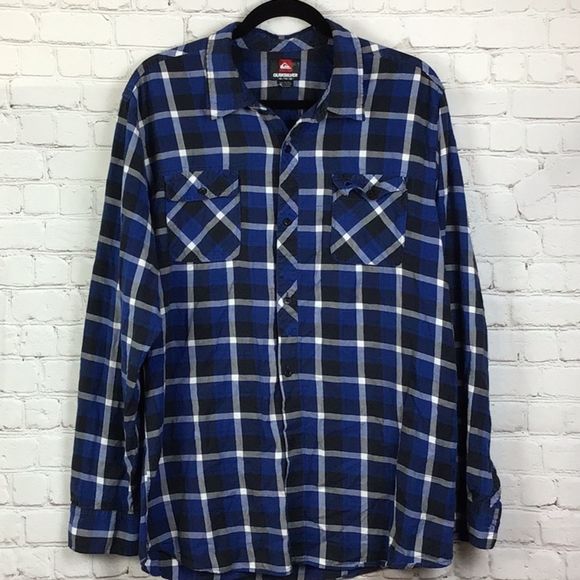 Quiksilver Other - Quiksilver casual button up long sleeve shirt. XL